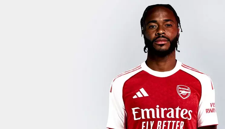 Arsenal Football Kits Shop | Sterling_2025_sbpOfficial Arsenal Away Shirts & Football Kits
